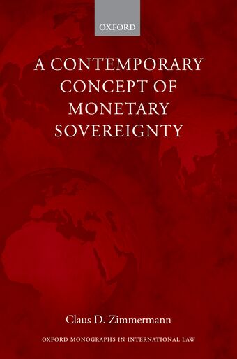 A Contemporary Concept of Monetary Sovereignty book cover