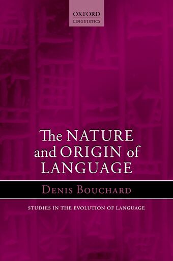 The Nature and Origin of Language book cover