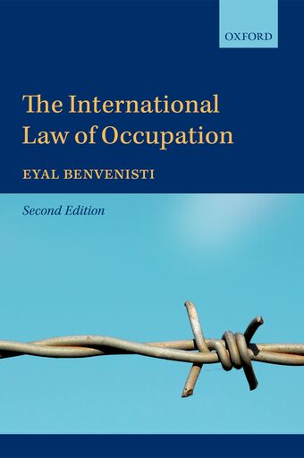 The International Law of Occupation book cover
