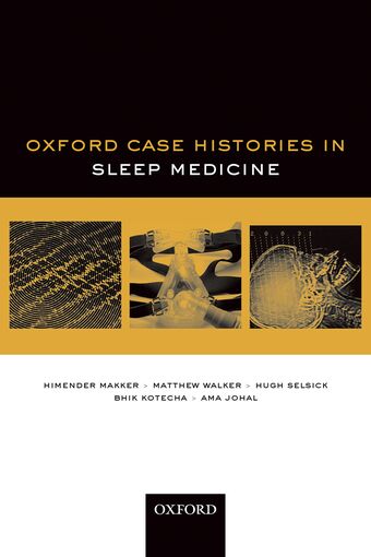 Oxford Case Histories in Sleep Medicine book cover