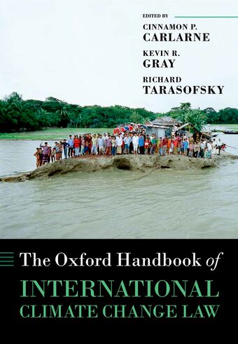 The Oxford Handbook of International Climate Change Law book cover