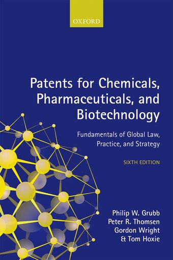 Patents for Chemicals, Pharmaceuticals and Biotechnology book cover