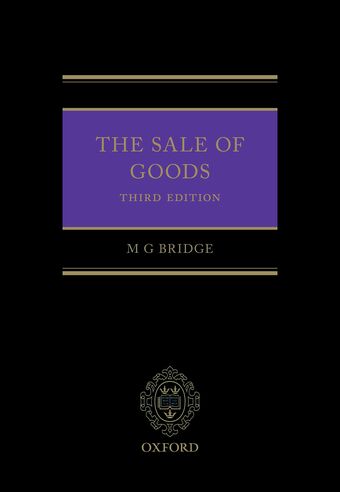 The Sale of Goods book cover