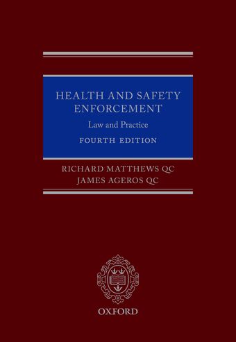 Health and Safety Enforcement book cover