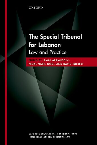 The Special Tribunal for Lebanon book cover