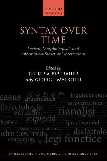 Syntax over Time book cover