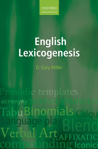 English Lexicogenesis book cover