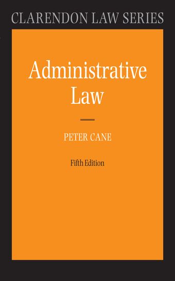 Administrative Law book cover