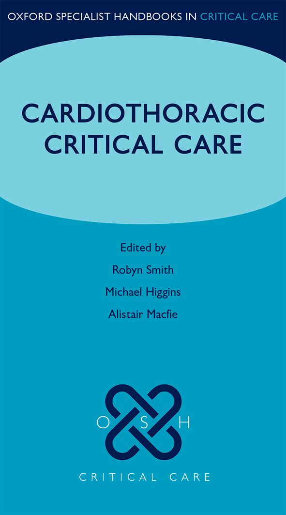 Cardiothoracic Critical Care book cover