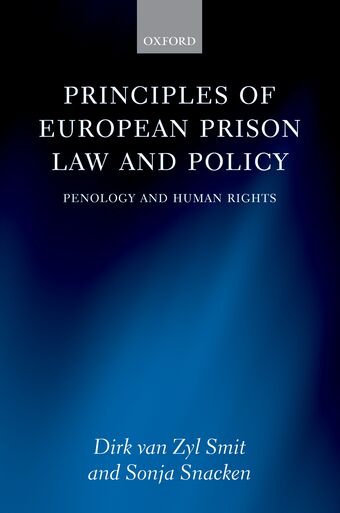 Principles of European Prison Law and Policy book cover