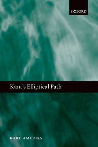 Kant's Elliptical Path book cover