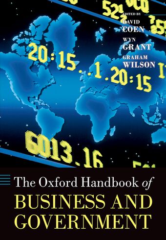 The Oxford Handbook of Business and Government book cover