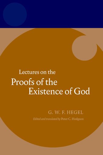 Lectures on the Proofs of the Existence of God book cover