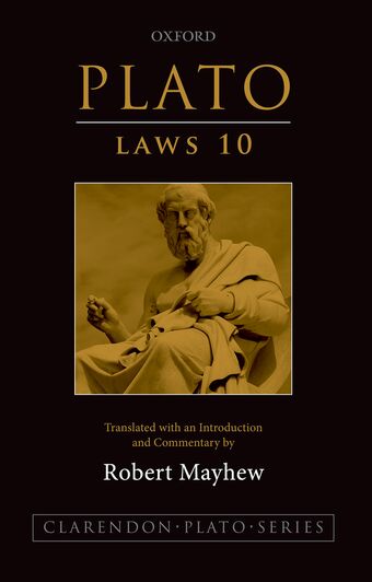 Plato: Laws 10 book cover