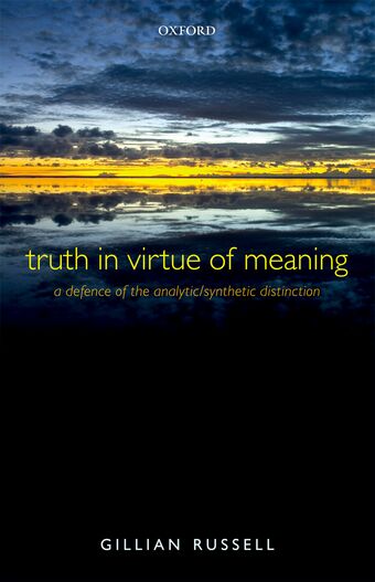 Truth in Virtue of Meaning book cover