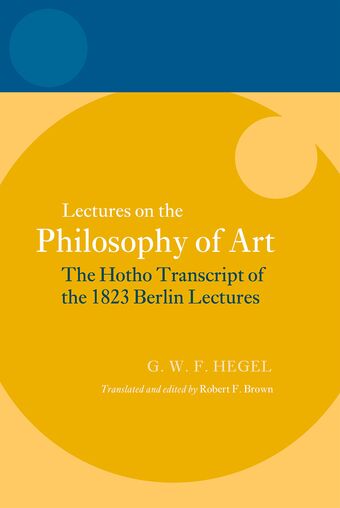 Hegel: Lectures on the Philosophy of Art book cover
