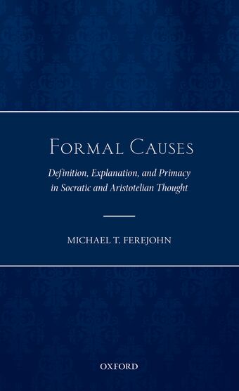 Formal Causes book cover