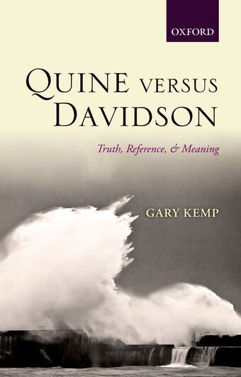 Quine versus Davidson book cover
