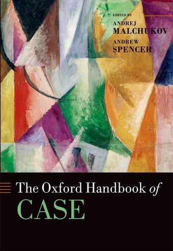 The Oxford Handbook of Case book cover