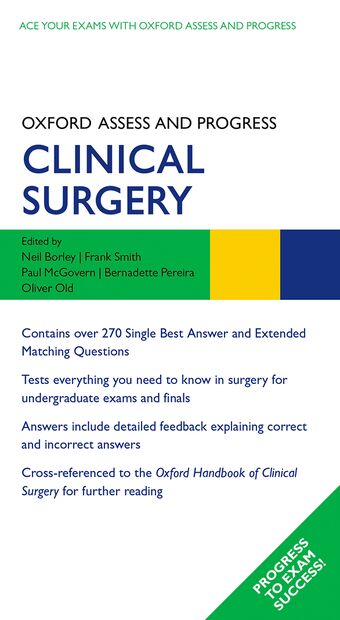 Oxford Assess and Progress: Clinical Surgery book cover