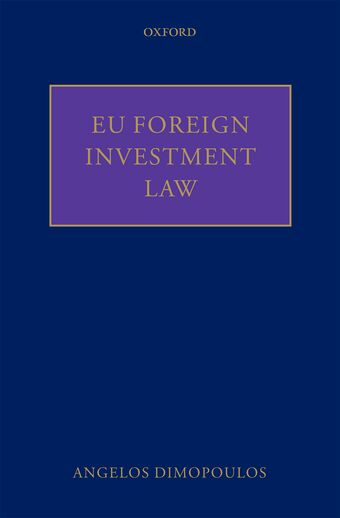 EU Foreign Investment Law book cover
