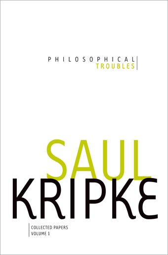Philosophical Troubles book cover
