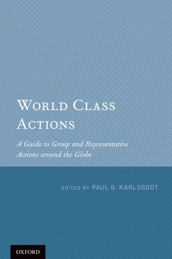 World Class Actions book cover