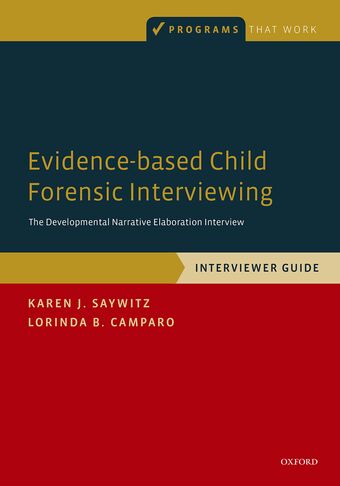 Evidence-based Child Forensic Interviewing book cover