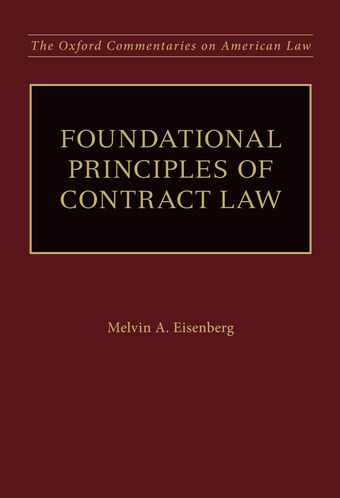 Foundational Principles of Contract Law book cover