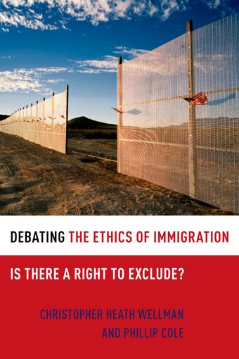 Debating the Ethics of Immigration book cover