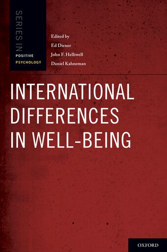 International Differences in Well-Being book cover