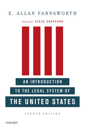 An Introduction to the Legal System of the United States book cover