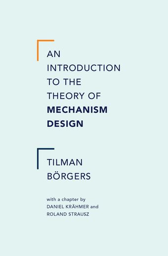 An Introduction to the Theory of Mechanism Design book cover