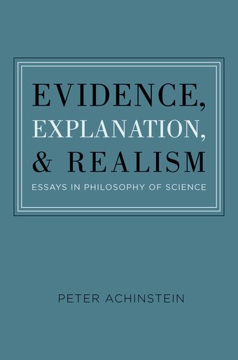 Evidence, Explanation, and Realism book cover