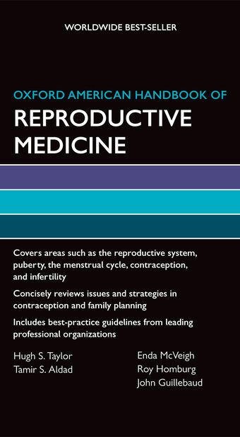 Oxford American Handbook of Reproductive Medicine book cover