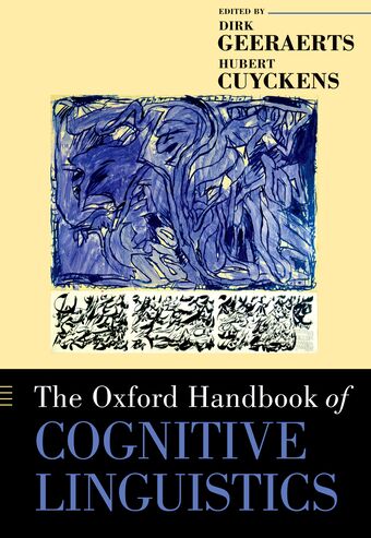 The Oxford Handbook of Cognitive Linguistics book cover