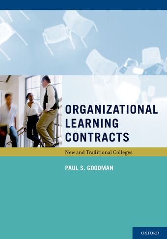 Organizational Learning Contracts book cover