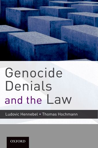 Genocide Denials and the Law book cover