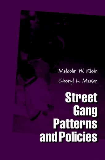 Street Gang Patterns and Policies book cover