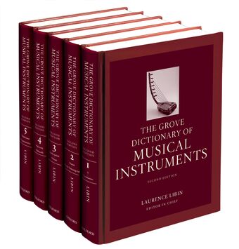 The Grove Dictionary of Musical Instruments book cover