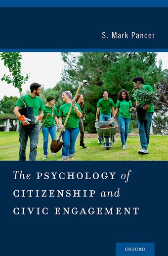 The Psychology of Citizenship and Civic Engagement book cover