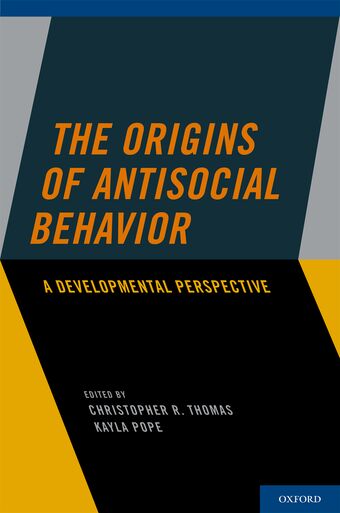 The Origins of Antisocial Behaviour book cover