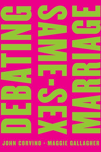 Debating Same-Sex Marriage book cover