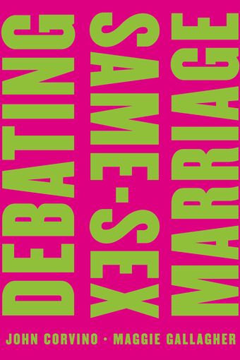 Debating Same-Sex Marriage book cover