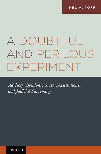 A Doubtful and Perilous Experiment book cover