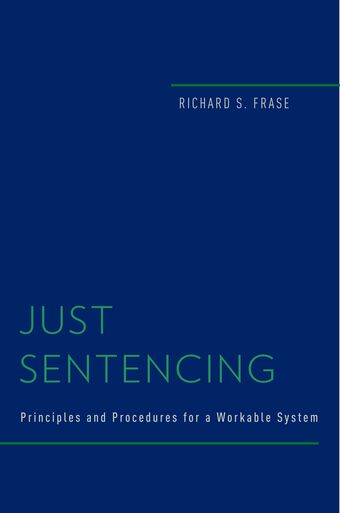 Just Sentencing book cover
