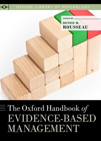 The Oxford Handbook of Evidence-based Management book cover
