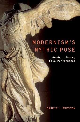 Modernism's Mythic Pose book cover