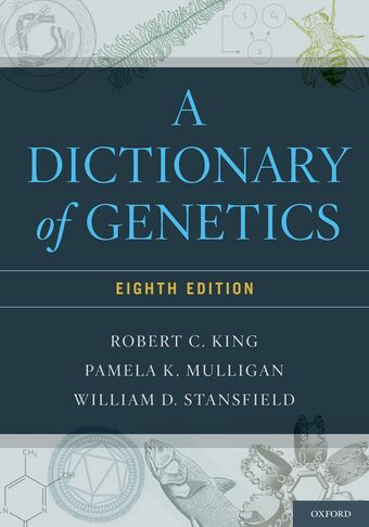 A Dictionary of Genetics book cover