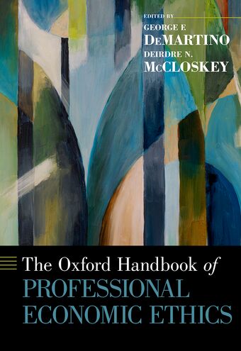 The Oxford Handbook of Professional Economic Ethics book cover